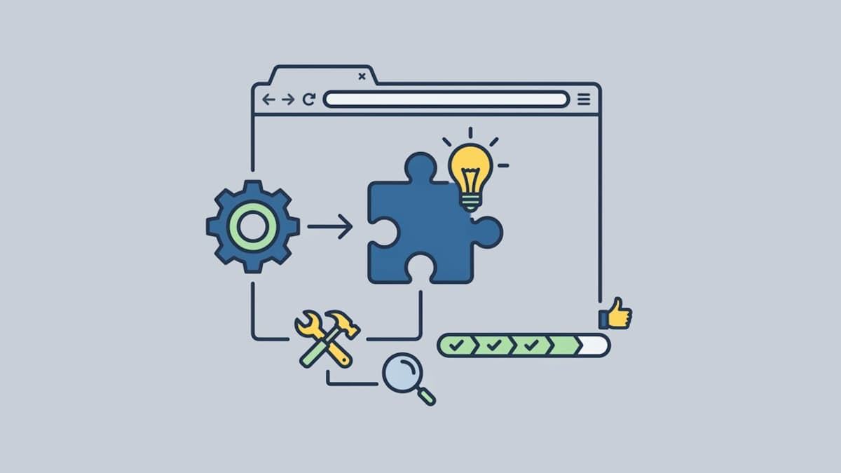 Developer debugging a Chrome extension with DevTools