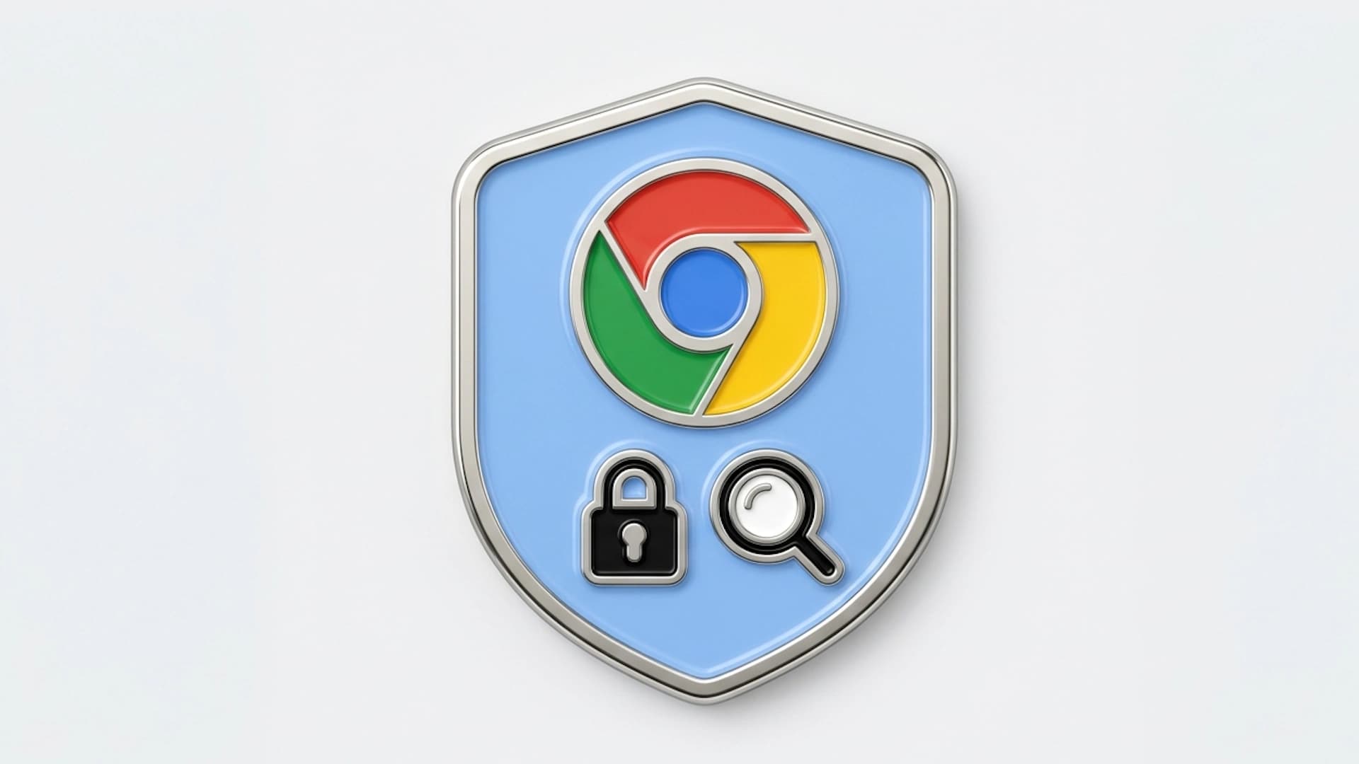 Cartoon developer reviewing a Chrome extension privacy policy checklist