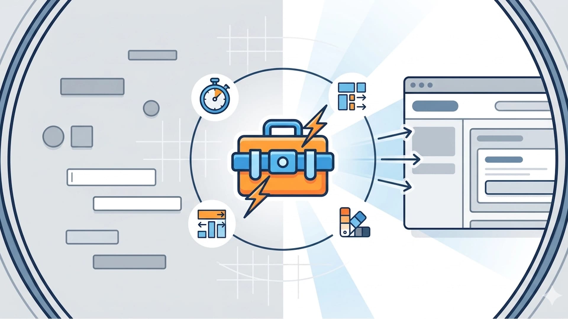 Cartoon man sitting at a computer making money