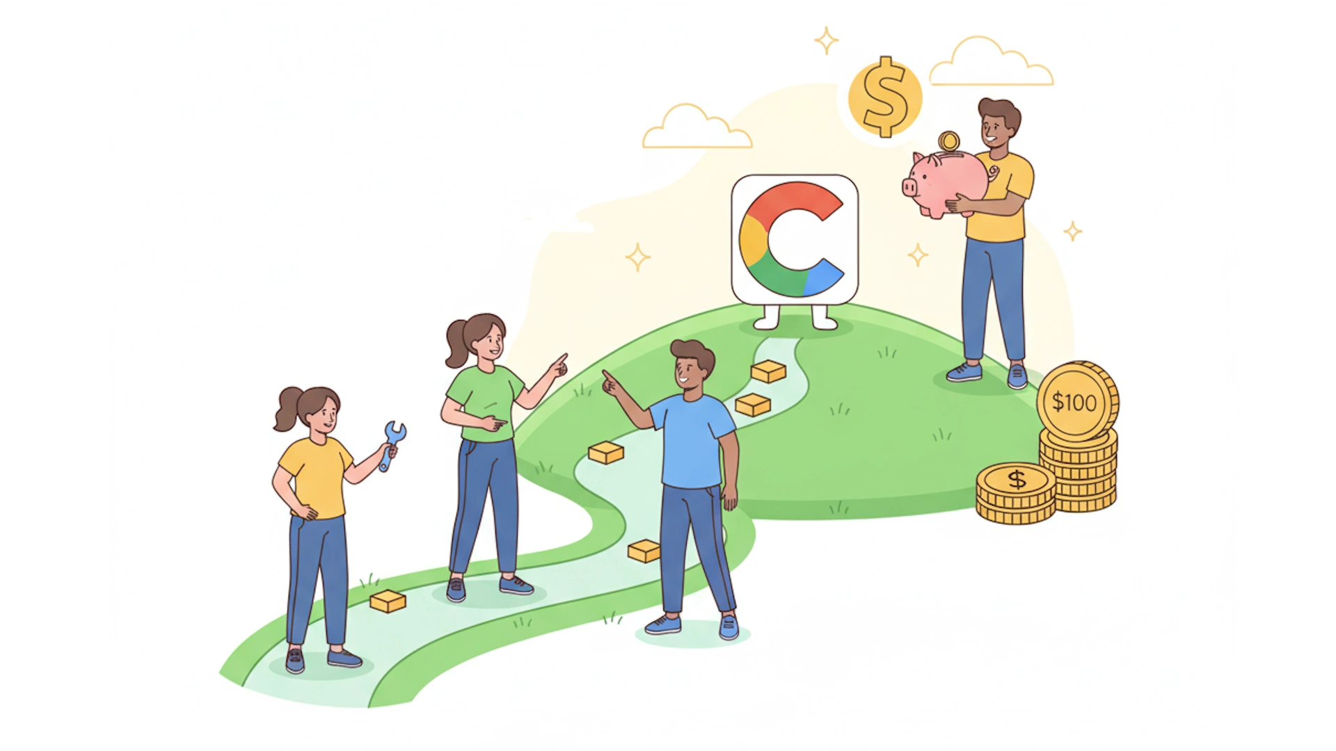 Chrome extension making money with friends